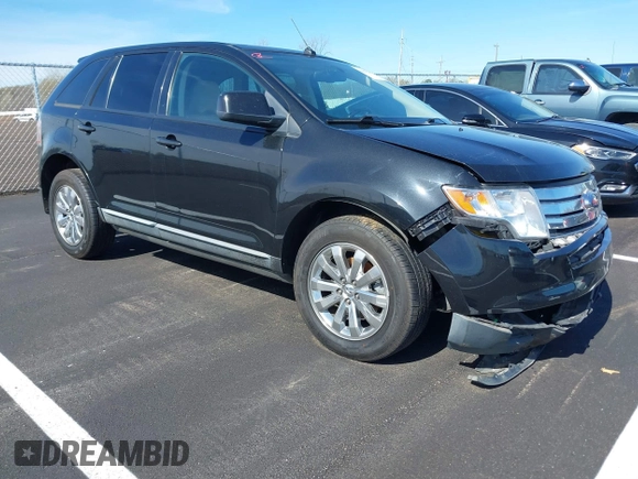 2010 Ford Edge SEL with VIN 2FMDK3JC6ABA80020, listed as a IAAI auction lot 41854247 with 211,375 mi miles. Bid and sale history available at carsss.com. Image 1.