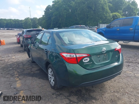 2016 Toyota Corolla L with VIN 2T1BURHE5GC575454, listed as a IAAI auction lot 42462438 with 163,000 mi miles and . Bid and sale history available at DreamBid. Image 3.