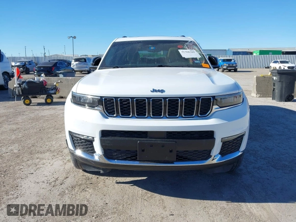 2021 Jeep Grand Cherokee Limited with VIN 1C4RJKBG0M8202547, listed as a IAAI auction lot 41368309 with 60,987 mi miles and . Bid and sale history available at DreamBid. Image 12.