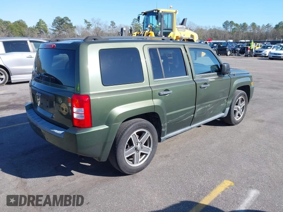 2009 Jeep Patriot Sport with VIN 1J4FT28B99D139661, listed as a IAAI auction lot 41644514 with 155,117 mi miles and . Bid and sale history available at DreamBid. Image 4.