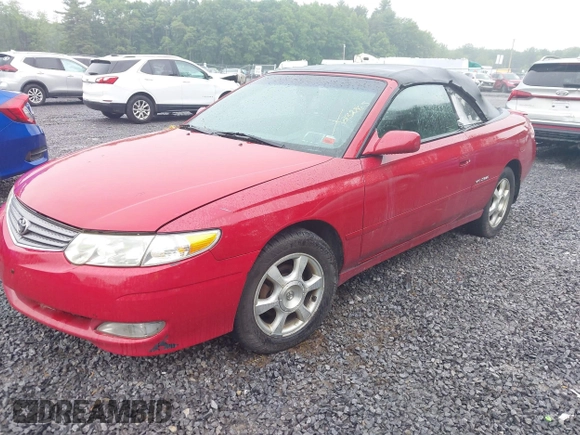 2002 Toyota Solara SE z VIN 2T1FF28P22C545339, wystawiony jako IAAI lot #42421787 z przebiegiem 232 865 mil mil oraz . Historia ofert i sprzedaży dostępna na DreamBid. Obrazek 2.