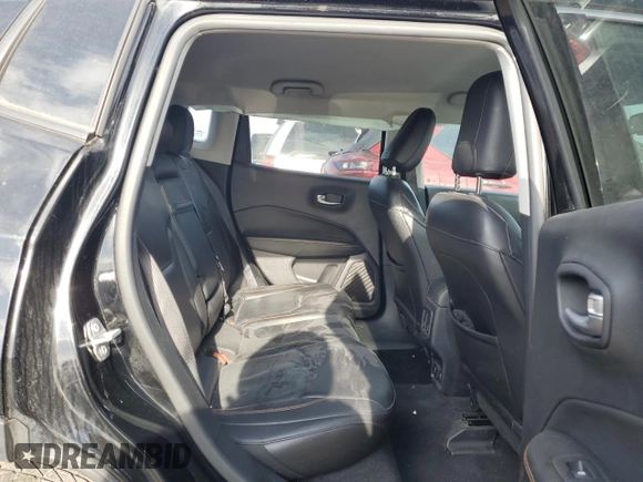 2018 Jeep Compass Limited with VIN 3C4NJDCB3JT180277, listed as a Copart auction lot 43938645 with 83,736 mi miles and Salvage Title. Bid and sale history available at carsss.com. Image 10.
