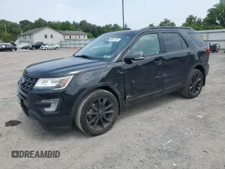 2017 Ford Explorer XLT z VIN 1FM5K8D89HGC74567, wystawiony jako Copart lot #59691765 z przebiegiem 51 352 mil mil oraz Szkoda całkowita • Salvage title. Historia ofert i sprzedaży dostępna na DreamBid. Obrazek 1.