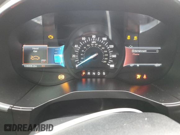 2017 Ford Edge Titanium z VIN 2FMPK3K95HBB20324, wystawiony jako Copart lot #43431055 z przebiegiem 108 006 mil mil oraz Szkoda całkowita • Salvage title. Historia ofert i sprzedaży dostępna na DreamBid. Obrazek 9.