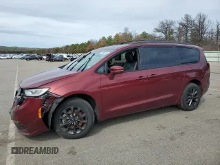 2021 Chrysler Pacifica Touring L z VIN 2C4RC3BG7MR567702, wystawiony jako Copart lot #51490415 z przebiegiem 62 689 mil mil oraz Szkoda całkowita • Salvage title. Historia ofert i sprzedaży dostępna na DreamBid. Obrazek 1.