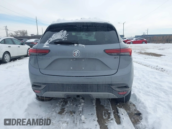 2022 Buick Envision Essence with VIN LRBFZPR43ND081511, listed as a IAAI auction lot 41574279 with 35,490 mi miles. Bid and sale history available at carsss.com. Image 16.