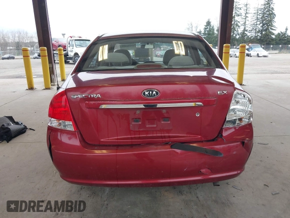 2009 Kia Spectra LX z VIN KNAFE222195667582, wystawiony jako IAAI lot #41836327 z przebiegiem 96 745 mil mil oraz . Historia ofert i sprzedaży dostępna na DreamBid. Obrazek 16.