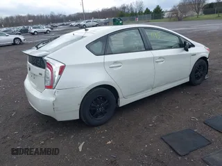 2012 Toyota Prius One with VIN JTDKN3DU4C1601824, listed as a IAAI auction lot 41950455 with 142,068 mi miles and . Bid and sale history available at DreamBid. Image 4.
