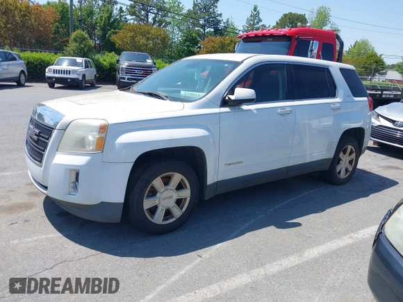 2013 GMC Terrain SLE with VIN 2GKALMEK0D6112781, listed as a IAAI auction lot 42039012 with 208,888 mi miles. Bid and sale history available at carsss.com. Image 2.
