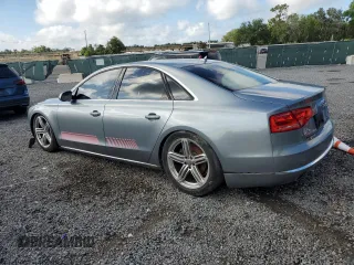 2013 Audi A8 3.0L with VIN WAUAGAFD6DN032313, listed as a Copart auction lot 65157945 with 100,194 mi miles and Clean title. Bid and sale history available at DreamBid. Image 2.