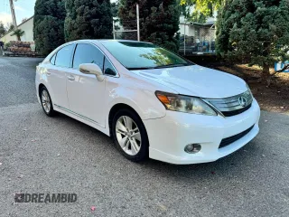 2010 Lexus HS 250h with VIN JTHBB1BA0A2007484, listed as a Copart auction lot 53406105 with 141,668 mi miles and Clean Title. Bid and sale history available at carsss.com. Image 1.