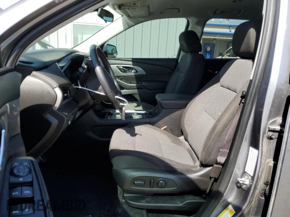 2020 Chevrolet Traverse LT Cloth with VIN 1GNERGKW8LJ282450, listed as a Copart auction lot 73414484 with 56,264 mi miles and Salvage title. Bid and sale history available at DreamBid. Image 7.