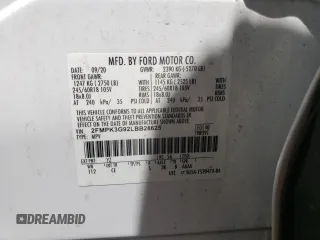2020 Ford Edge SE z VIN 2FMPK3G92LBB28625, wystawiony jako Copart lot #57862435 z przebiegiem 80 288 mil mil oraz Szkoda całkowita • Salvage title. Historia ofert i sprzedaży dostępna na DreamBid. Obrazek 13.