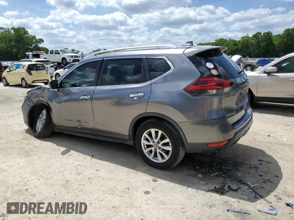 2019 Nissan Rogue SV with VIN KNMAT2MT3KP544403, listed as a Copart auction lot 51637385 with 105,216 mi miles and Non Repairable. Bid and sale history available at carsss.com. Image 2.