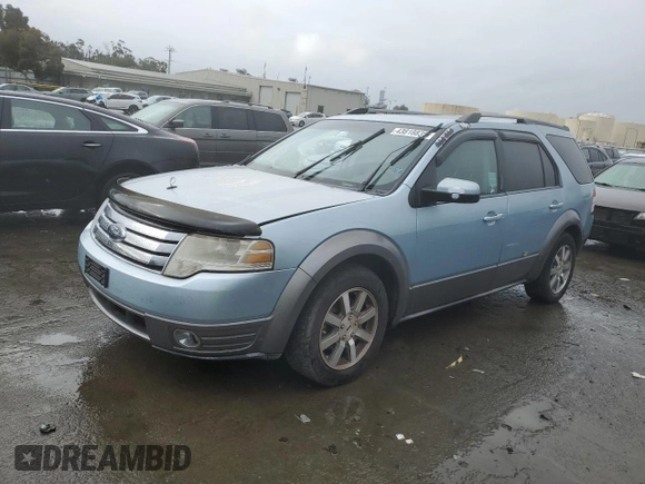 2008 Ford Taurus X SEL с VIN 1FMDK05W78GA24092, выставлен на аукционе Copart как лот 43818835 с пробегом 200 446 миль миль и Списание • Salvage title. История ставок и продаж доступна на DreamBid. Изображение 1.