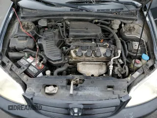 2001 Honda Civic EX with VIN 2HGES26761H549152, listed as a Copart auction lot 55165305 with 194,758 mi miles and Clean Title. Bid and sale history available at carsss.com. Image 11.