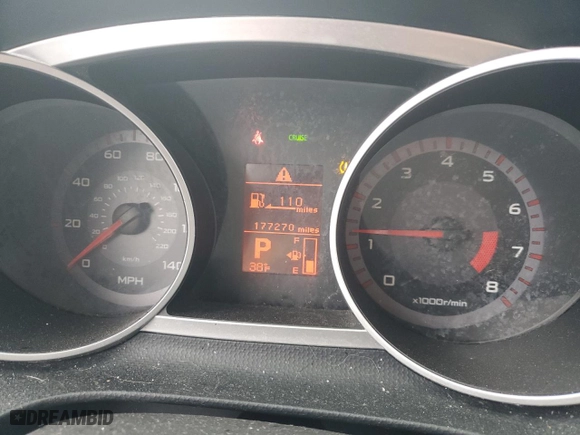 2007 Mitsubishi Outlander ES with VIN JA4MS31X67Z005776, listed as a Copart auction lot 47879105 with 177,270 mi miles and Salvage Title. Bid and sale history available at carsss.com. Image 9.