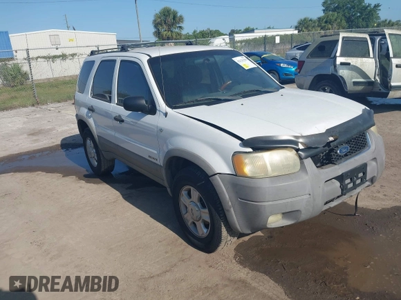 2002 Ford Escape XLT Choice with VIN 1FMYU03132KD02414, listed as a IAAI auction lot 42121509 with 218,148 mi miles and . Bid and sale history available at DreamBid. Image 1.