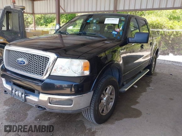 2005 Ford F-150 XLT with VIN 1FTPW14555KB44390, listed as a IAAI auction lot 41929523 with 286,416 mi miles. Bid and sale history available at carsss.com. Image 2.