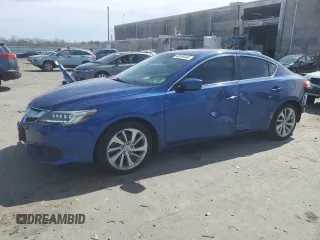 2016 Acura ILX w/Premium Pkg with VIN 19UDE2F77GA010274, listed as a Copart auction lot 48346495 with 156,133 mi miles and Salvage Title. Bid and sale history available at carsss.com. Image 1.