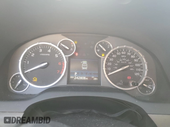 2017 Toyota Tundra SR z VIN 5TFUW5F14HX664169, wystawiony jako Copart lot #57397385 z przebiegiem 242 806 mil mil oraz Czysty tytuł • Clean title. Historia ofert i sprzedaży dostępna na DreamBid. Obrazek 9.