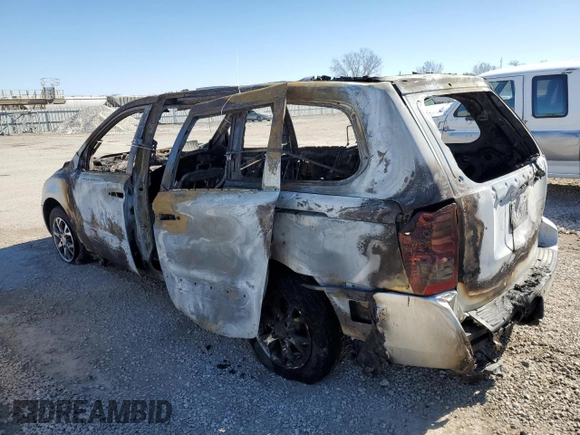 2014 Kia Sedona EX with VIN KNDMH4C7XE6584728, listed as a Copart auction lot 44477884 with 0 mi miles and Non Repairable. Bid and sale history available at carsss.com. Image 2.