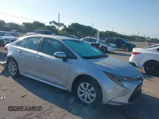 2024 Toyota Corolla LE with VIN 5YFB4MDEXRP215284, listed as a IAAI auction lot 41885184 with 7,486 mi miles. Bid and sale history available at carsss.com. Image 1.