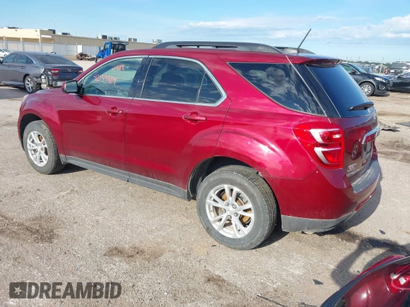 2017 Chevrolet Equinox LT with VIN 2GNFLFEK9H6107170, listed as a IAAI auction lot 42159884 with 118,228 mi miles. Bid and sale history available at carsss.com. Image 3.