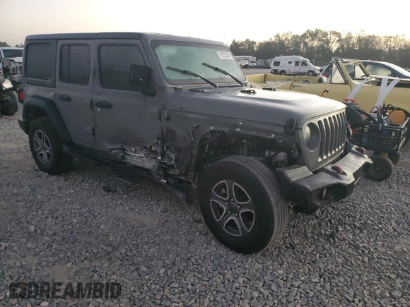 2023 Jeep Wrangler Sport with VIN 1C4HJXDN6PW562491, listed as a Copart auction lot 78252204 with 32,409 mi miles and Salvage Title. Bid and sale history available at DreamBid. Image 4.