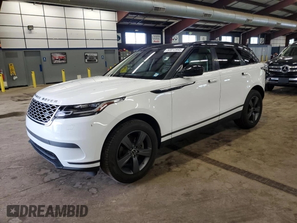2018 Land Rover Range Rover Velar S z VIN SALYB2RXXJA726123, wystawiony jako Copart lot #55912895 z przebiegiem 85 357 mil mil oraz Czysty tytuł • Clean title. Historia ofert i sprzedaży dostępna na DreamBid. Obrazek 1.
