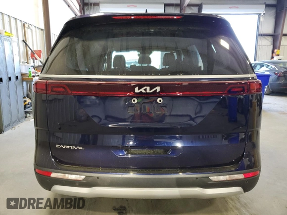 2023 Kia Carnival LX with VIN KNDNB4H33P6266402, listed as a Copart auction lot 50420005 with 33,352 mi miles and Salvage Title. Bid and sale history available at carsss.com. Image 6.