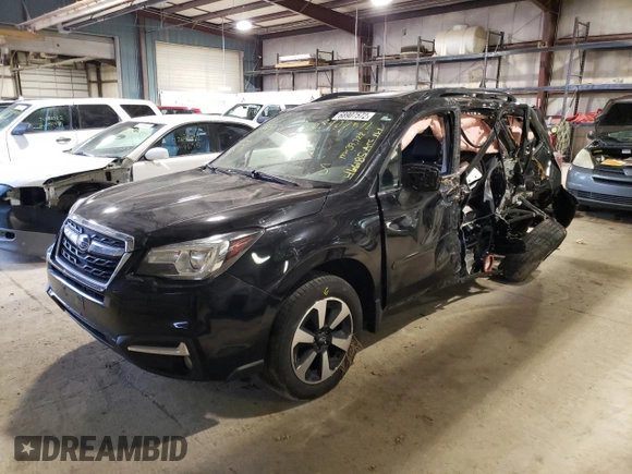 2018 Subaru Forester Limited with VIN JF2SJARC2JH466185, listed as a Copart auction lot 68907572 with 39,328 mi miles. Bid and sale history available at carsss.com. Image 1.