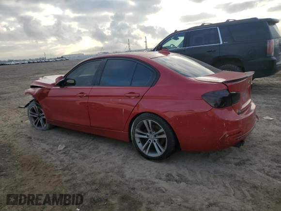 2016 BMW 3 Series 328i with VIN WBA8E9C58GK644678, listed as a Copart auction lot 43706255 with Not Provided miles and Salvage Title. Bid and sale history available at DreamBid. Image 2.