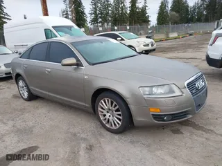 2007 Audi A6 3.2L with VIN WAUDH74F77N065116, listed as a IAAI auction lot 41761604 with 179,706 mi miles. Bid and sale history available at carsss.com. Image 1.