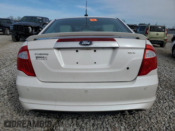 2011 Ford Fusion SEL with VIN 3FAHP0JA1BR219211, listed as a Copart auction lot 49779065 with 105,262 mi miles and Salvage Title. Bid and sale history available at carsss.com. Image 6.