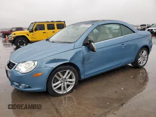 2009 Volkswagen Eos Lux with VIN WVWFA71FX9V007086, listed as a Copart auction lot 83305544 with 105,381 mi miles and Clean Title. Bid and sale history available at DreamBid. Image 1.