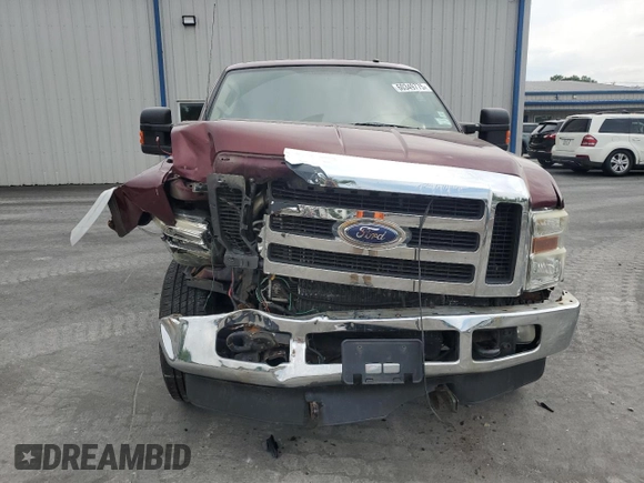2008 Ford F-250 XL with VIN 1FTSW21R98EC25872, listed as a Copart auction lot 60349775 with Not provided miles and Salvage title. Bid and sale history available at DreamBid. Image 5.