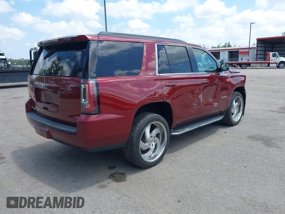 2020 GMC Yukon SLT z VIN 1GKS1BKC4LR242383, wystawiony jako IAAI lot #42104912 z przebiegiem 55 017 mil mil oraz . Historia ofert i sprzedaży dostępna na DreamBid. Obrazek 4.