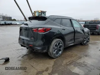 2022 Chevrolet Blazer RS с VIN 3GNKBKRS8NS181200, выставлен на аукционе Copart как лот 52493315 с пробегом 35 126 миль миль и Чистый • Clean title. История ставок и продаж доступна на DreamBid. Изображение 3.
