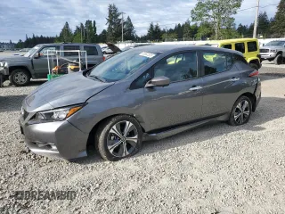 2020 Nissan LEAF SV Plus z VIN 1N4BZ1CP5LC301384, wystawiony jako Copart lot #55882535 z przebiegiem 22 409 mil mil oraz Szkoda całkowita • Salvage title. Historia ofert i sprzedaży dostępna na DreamBid. Obrazek 1.