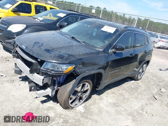 2019 Jeep Compass Limited z VIN 3C4NJCCB5KT667265, wystawiony jako IAAI lot #41805204 z przebiegiem 125 978 mil mil oraz . Historia ofert i sprzedaży dostępna na DreamBid. Obrazek 18.