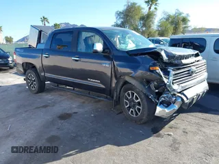 2020 Toyota Tundra Limited with VIN 5TFHY5F18LX948800, listed as a IAAI auction lot 41835190 with 103,619 mi miles and . Bid and sale history available at DreamBid. Image 1.