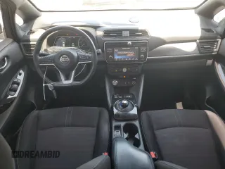2018 Nissan LEAF S with VIN 1N4AZ1CP2JC301612, listed as a Copart auction lot 52483345 with 99,276 mi miles and Non Repairable. Bid and sale history available at DreamBid. Image 8.