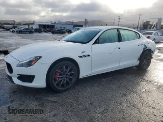 2022 Maserati Quattroporte GT z VIN ZAM56XPA9N1386149, wystawiony jako Copart lot #45134625 z przebiegiem 19 642 mil mil oraz Szkoda całkowita • Salvage title. Historia ofert i sprzedaży dostępna na DreamBid. Obrazek 1.