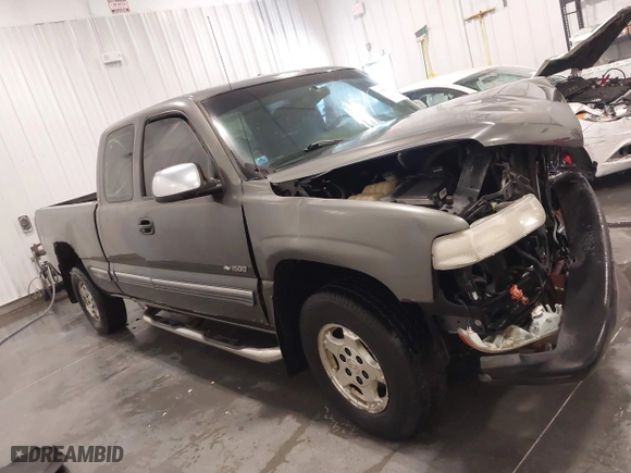 2001 Chevrolet Silverado 1500 LT with VIN 1GCEK19T31Z165427, listed as a IAAI auction lot 41583419 with 187,450 mi miles. Bid and sale history available at carsss.com. Image 14.