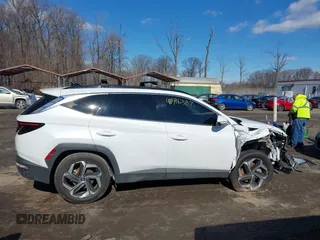 2022 Hyundai Tucson Limited with VIN 5NMJE3AE7NH075304, listed as a IAAI auction lot 41596387 with 43,371 mi miles. Bid and sale history available at carsss.com. Image 14.