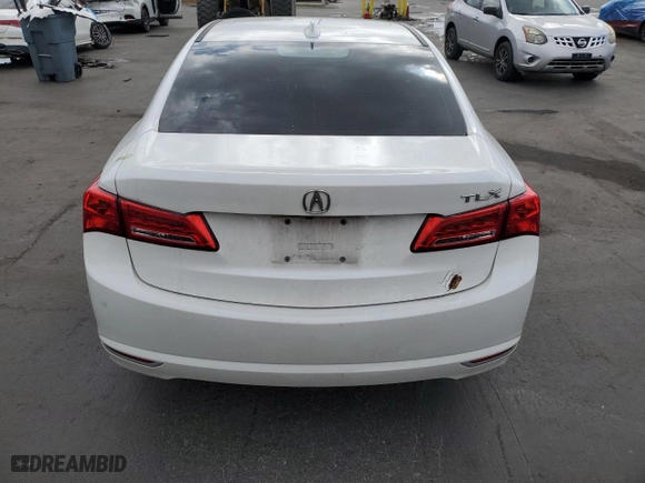 2020 Acura TLX with VIN 19UUB1F3XLA014927, listed as a Copart auction lot 50288105 with 0 mi miles and Non Repairable. Bid and sale history available at carsss.com. Image 6.