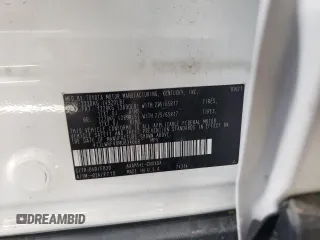 2021 Toyota RAV4 Hybrid LE with VIN 4T3LWRFV0MU034668, listed as a Copart auction lot 48392805 with 40,318 mi miles and Salvage Title. Bid and sale history available at carsss.com. Image 12.