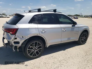 2023 Audi SQ5 Premium Plus with VIN WA1B4AFY0P2143894, listed as a Copart auction lot 59869514 with 10,606 mi miles and Salvage Title. Bid and sale history available at carsss.com. Image 3.