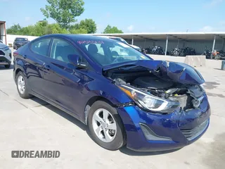 2014 Hyundai Elantra SE with VIN 5NPDH4AE9EH458755, listed as a IAAI auction lot 42535137 with 77,618 mi miles and . Bid and sale history available at DreamBid. Image 1.